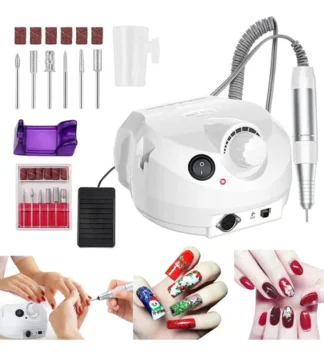Torno Electrico Para Uñas Manos Pies Manicuria Pedicuria